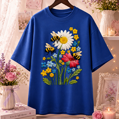 Busy Bees & Floral Garden" Aesthetic