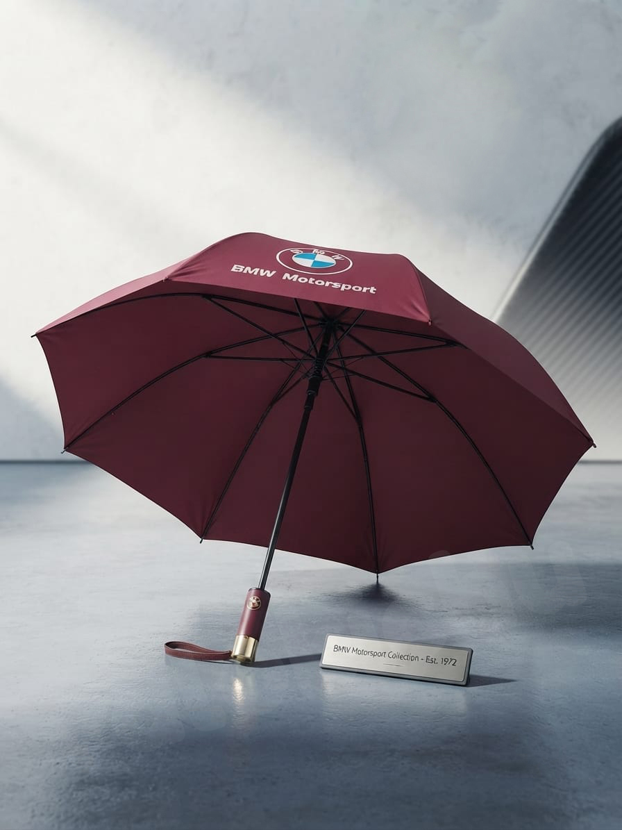 BMW Motorsport Collection Umbrella (Maroon)