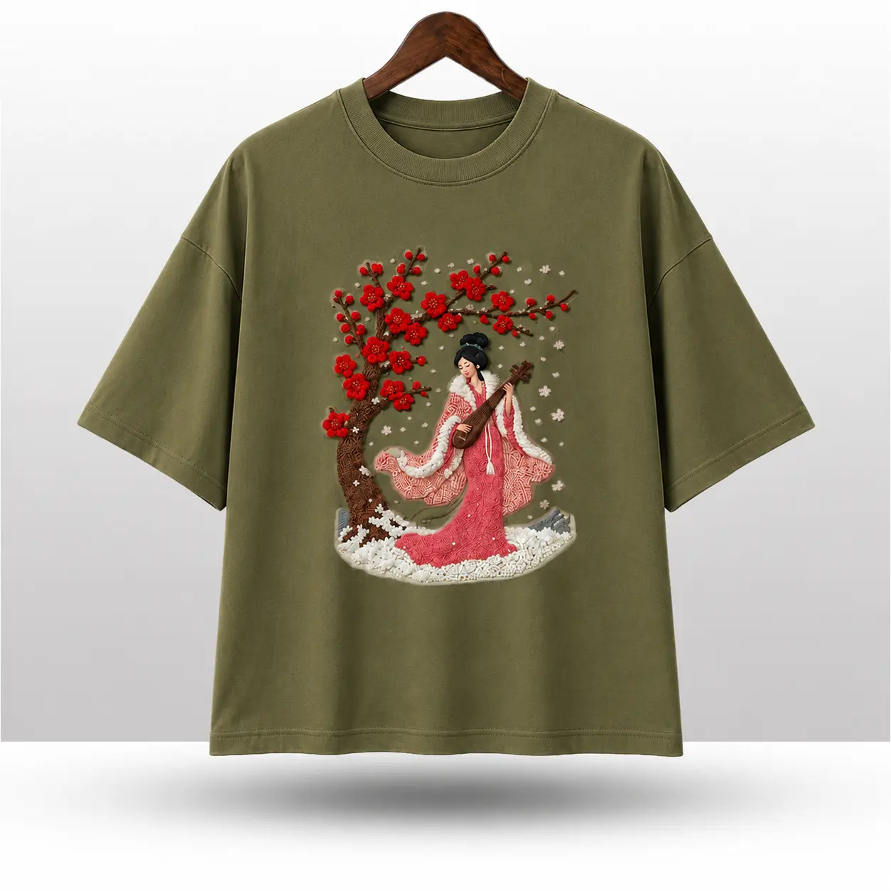 Traditional Elegance" Aesthetic Drop Shoulder