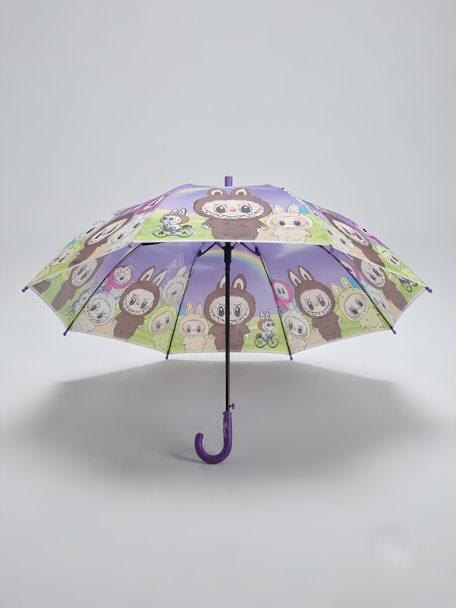 Lavender Dreams Labubu Umbrella