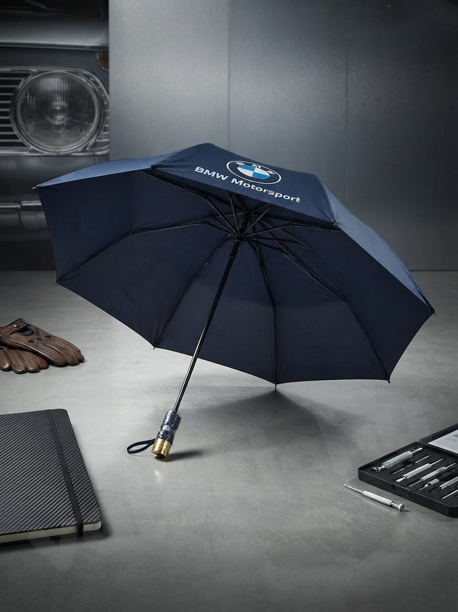 BMW Motorsport Collection Umbrella (Navy Blue)