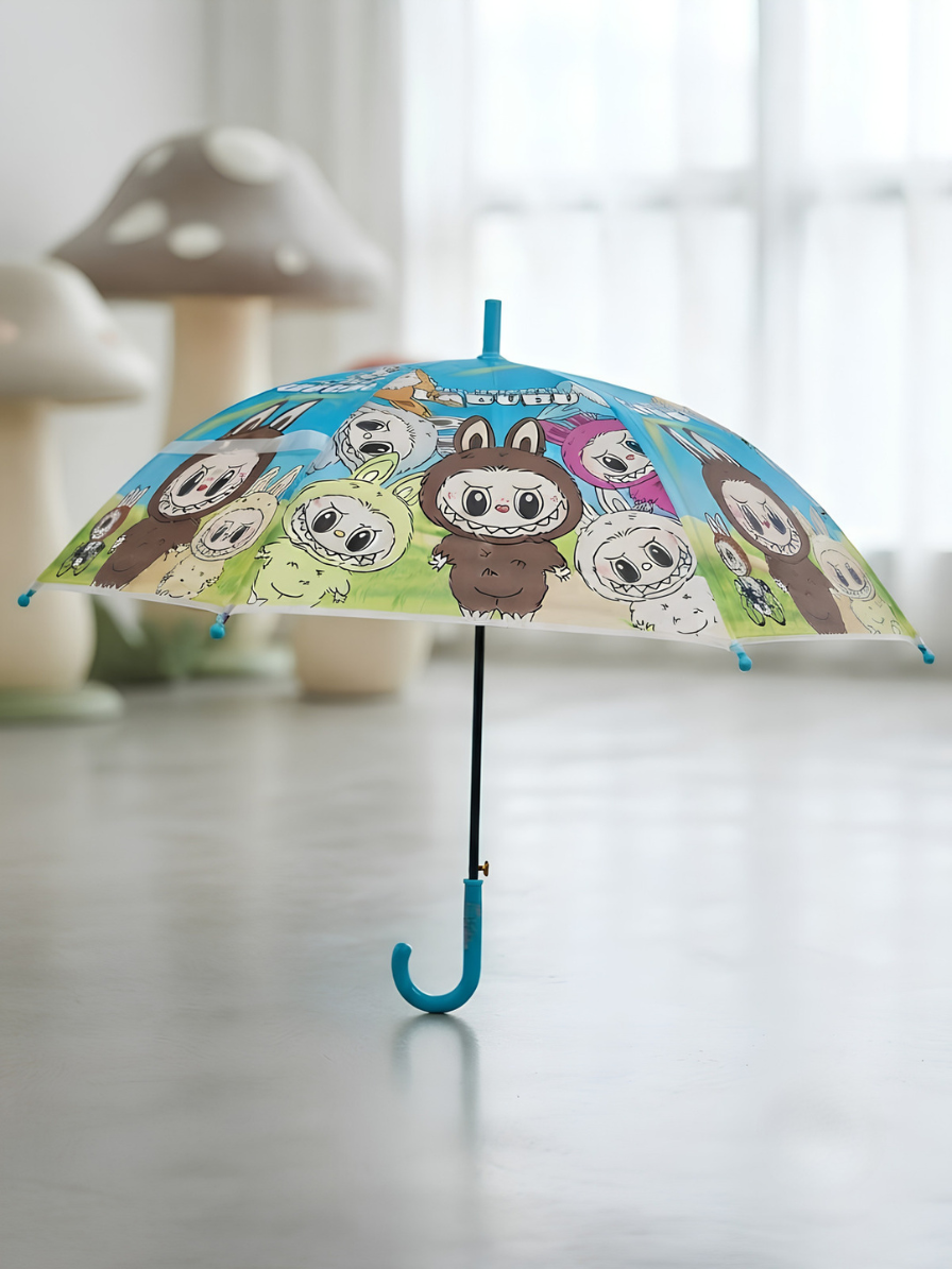 Sky Blue Labubu Umbrella