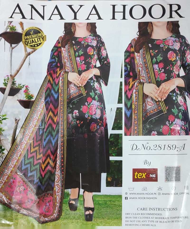 ANAYA HOOR Rigging Digital printed cotton  3 Piece