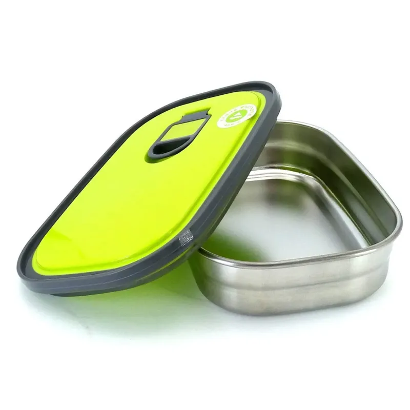 Lunch Box Tedemel Rectangle Stainless Steel Vacuum Food Container  (Small size)