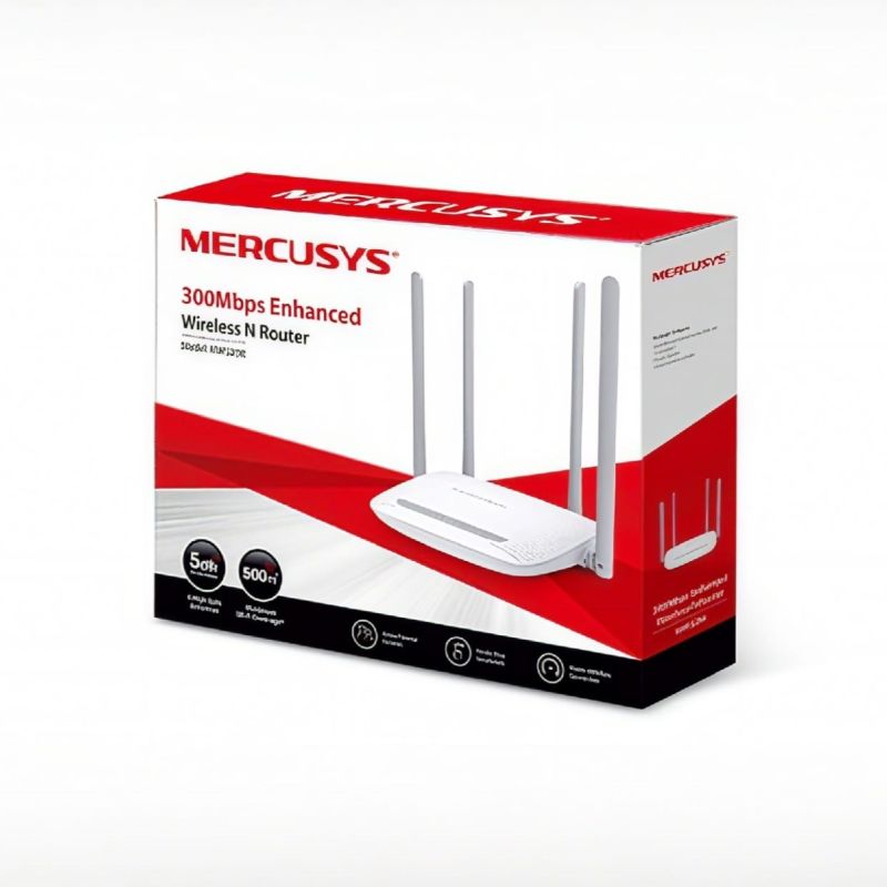 Mercusys MW325R 300Mbps 4 Antenna Wireless Router