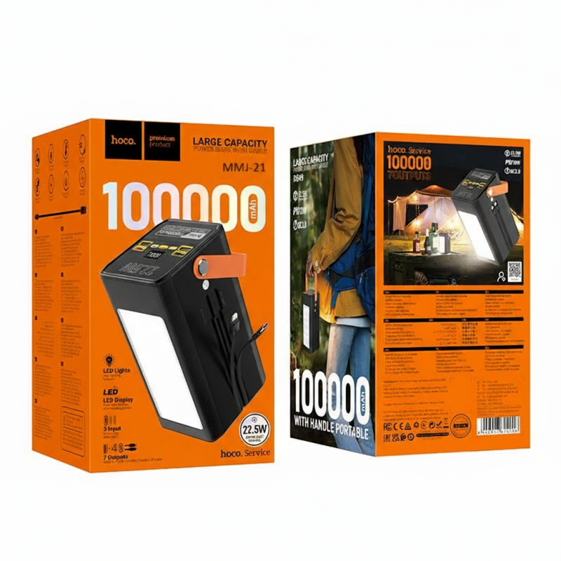 Hoco MMJ-21   22.5W 100000mAh Power Bank