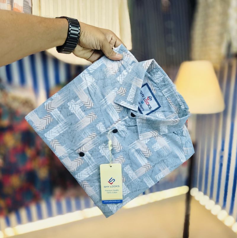 Pure Cotton full Sleeve Shirt for Men's