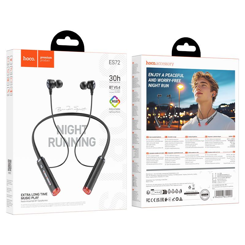 Hoco ES72 Benevolent Bluetooth Neckband