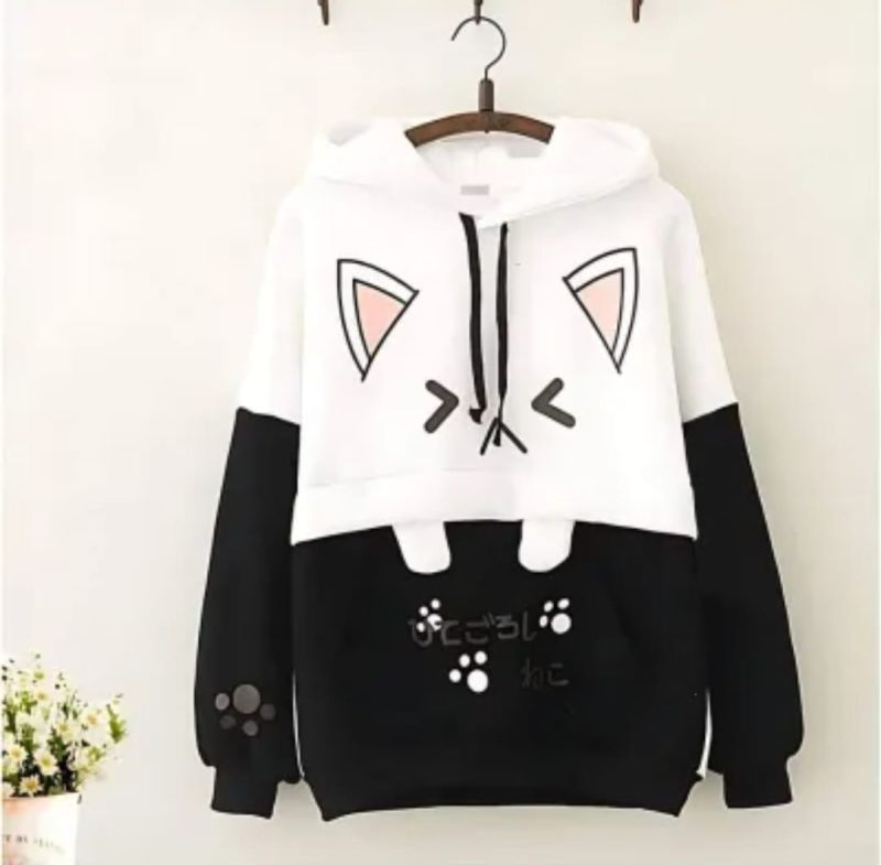 Ladies hoodie  Fleece fabric