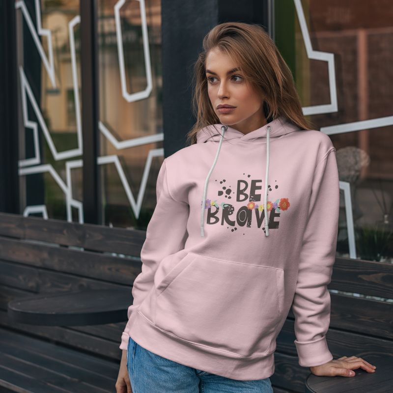 WarmNest Ladies Hoodie (Pink)