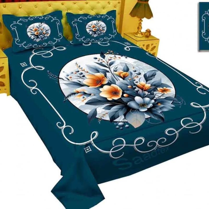 Luxury Panel Cotton Bed Sheet