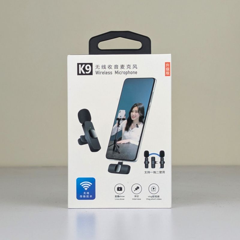Wireless K9 Microphone Portable Audio Video Recording Mic Mobile C type