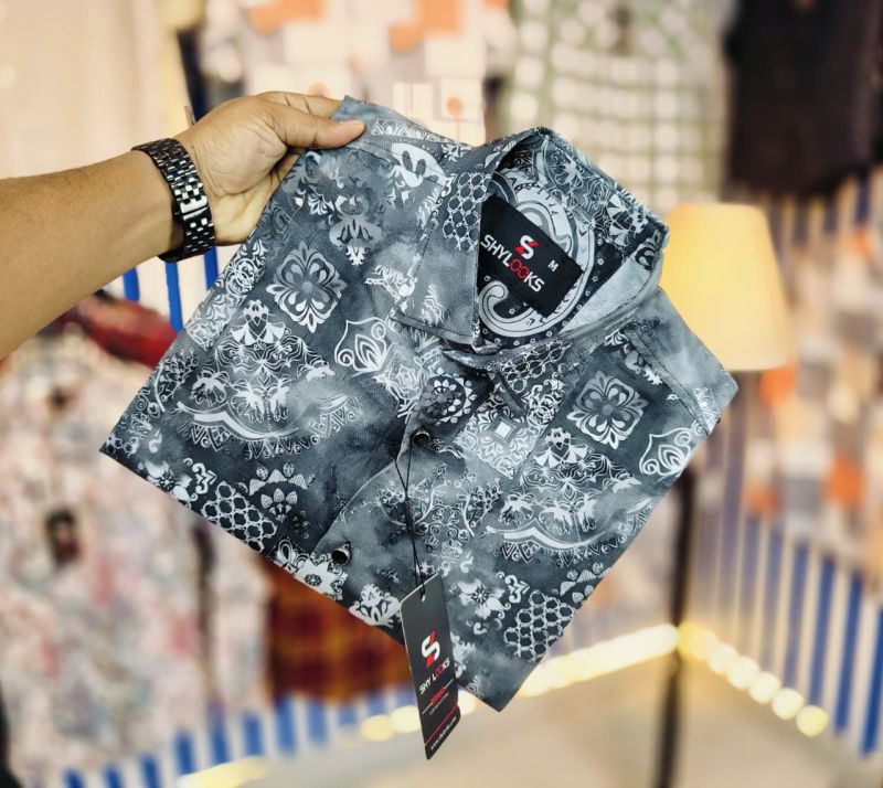 Pure Cotton full Sleeve Shirt for Men's