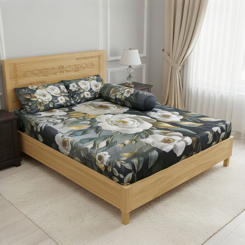 China Premium 3D Design Bed Sheet