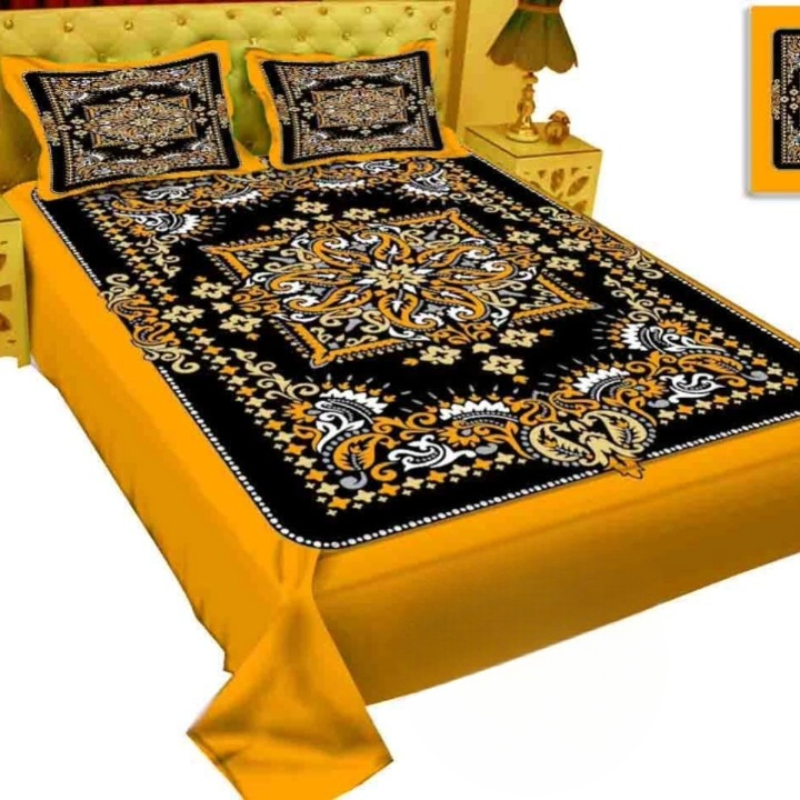 Luxury Panel Cotton Bed Sheet