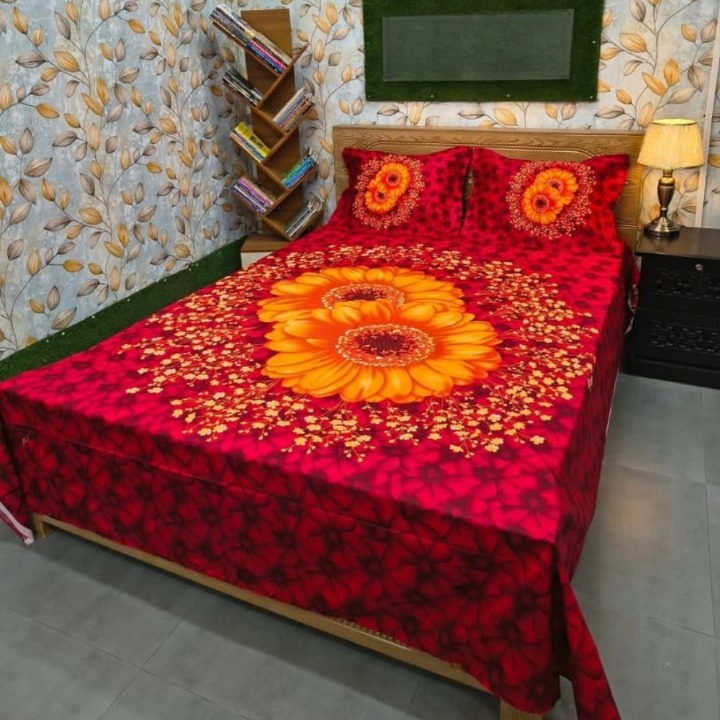 Luxury Panel Cotton Bed Sheet