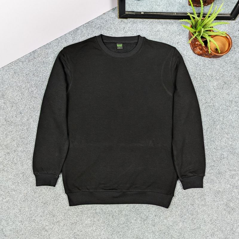 Full Sleeve Sweat Shirt (Black)