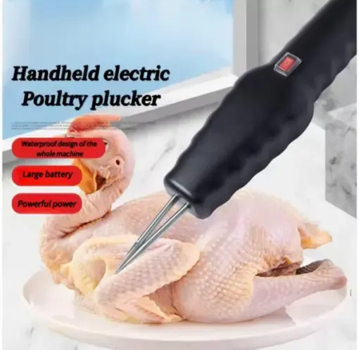 Portable Waterproof Feather Plucker for Chicken Duck Goose Bird