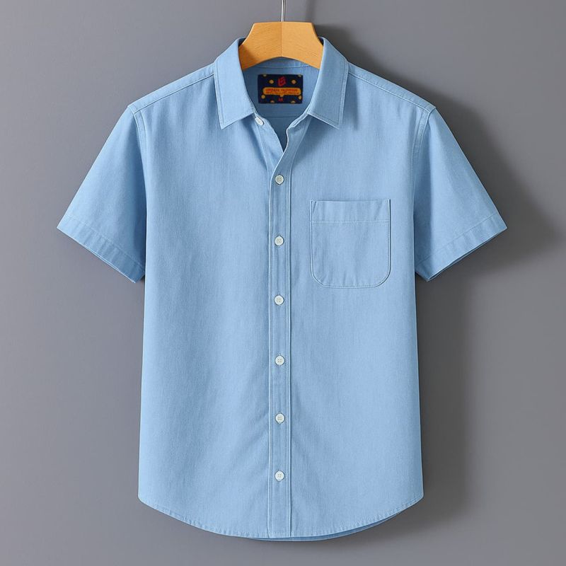 kaizar cotton Half sleeves Shirt For Men's