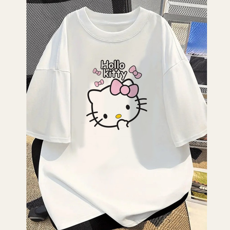 Lovely Drop shoulder T shirt for Women