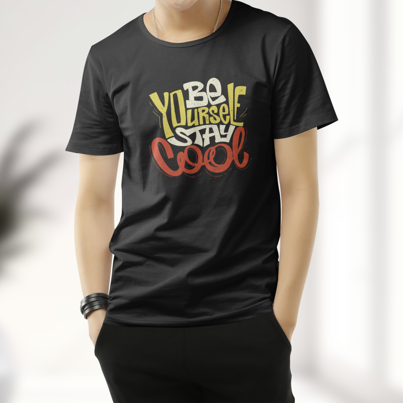 Unique Design Cotton T-Shirt