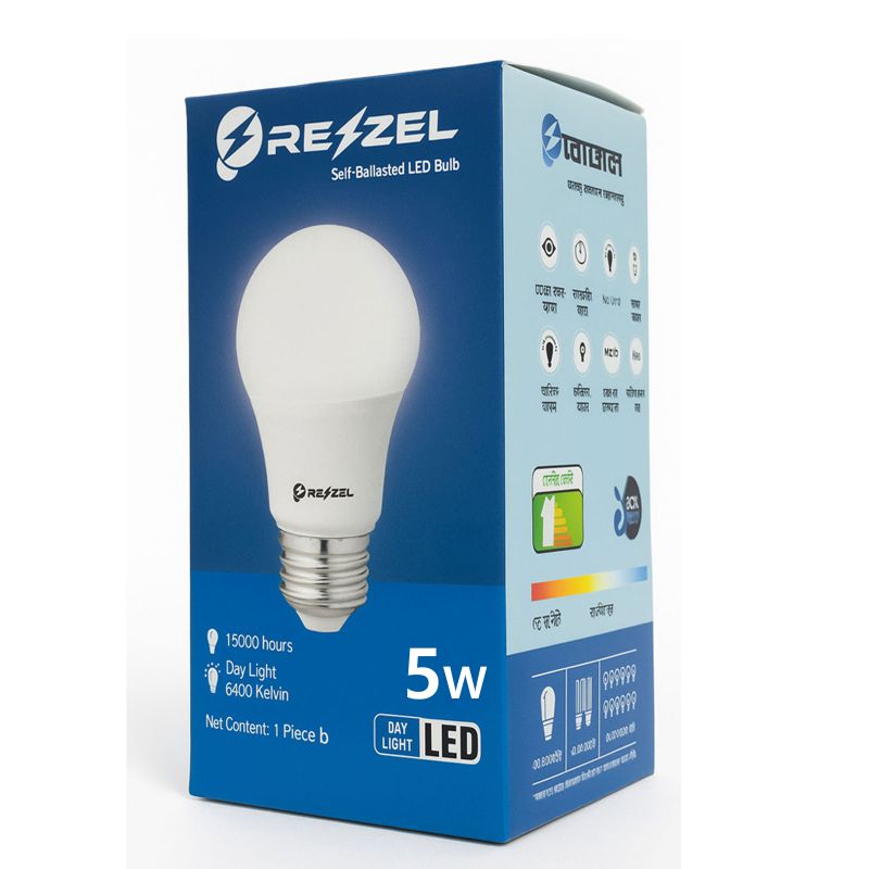 Rezzel Self-Ballasted LED Bulb 5w