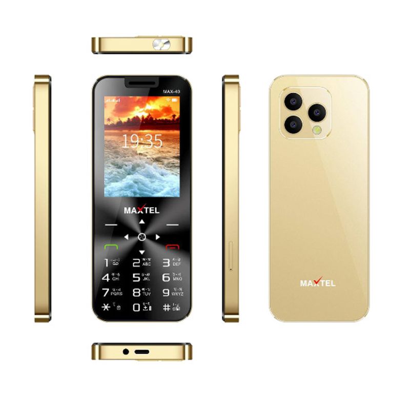 Maxtel MAX-40 Gold With Type-C Charger