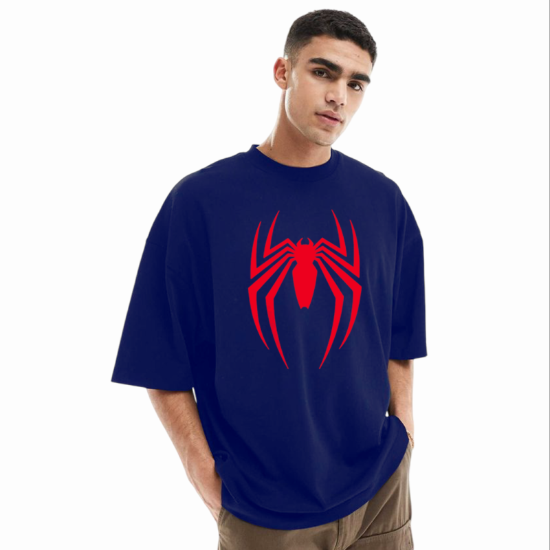 Men's Stylish Drop Shoulder (Blue)