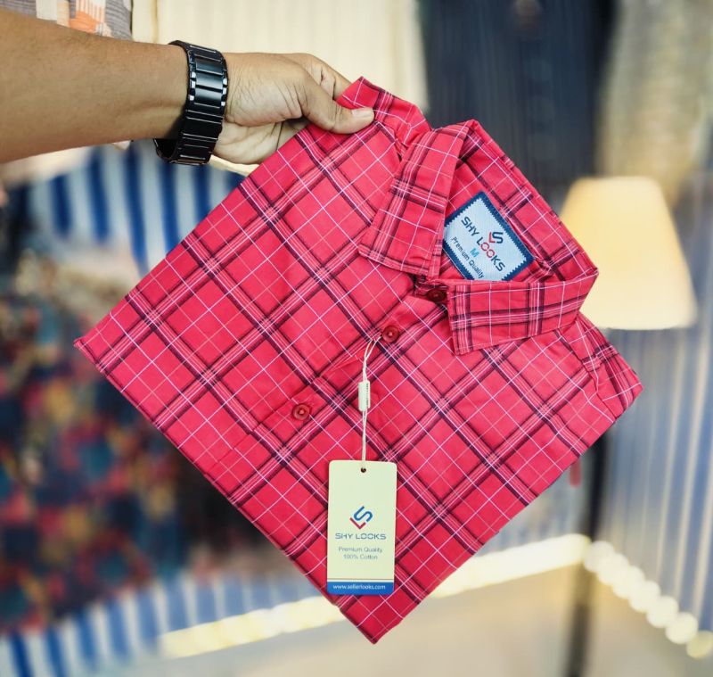 Pure Cotton full Sleeve Shirt for Men's