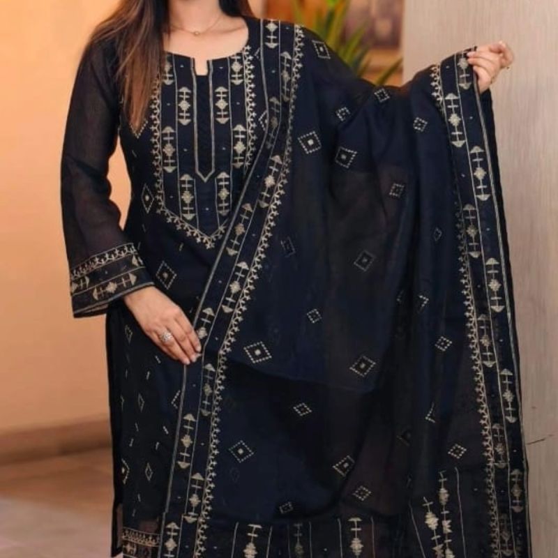 Premium Cotton 3 Piece