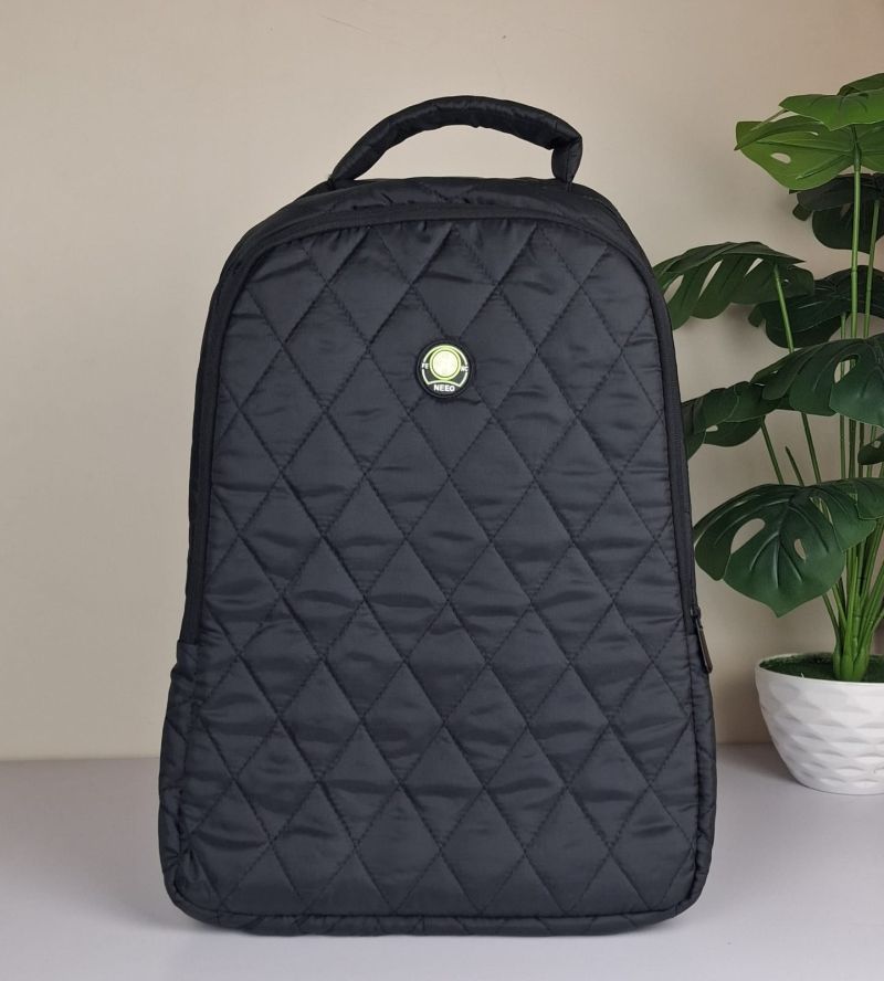 Givova Holland Quilted Padded Backpack Givova Unisex Multipocket Waterproof Black Backpack