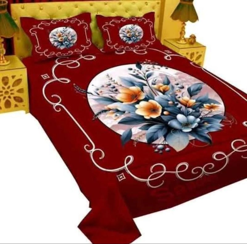 Luxury Panel Cotton Bed Sheet