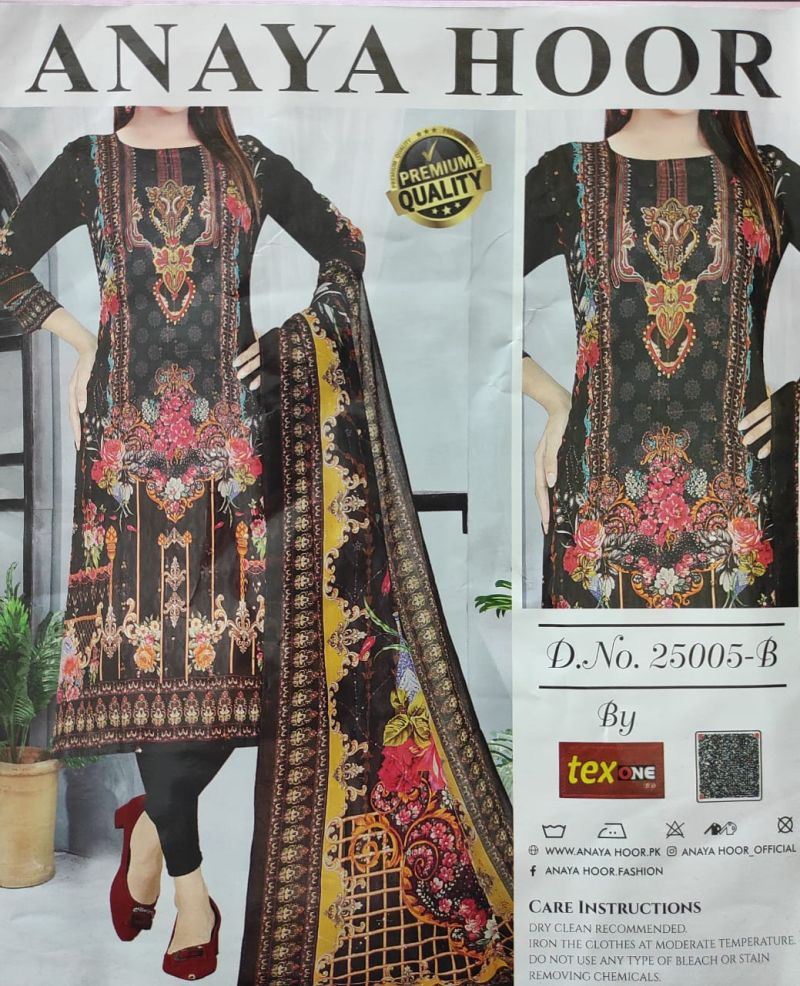 ANAYA HOOR Rigging Digital printed cotton  3 Piece