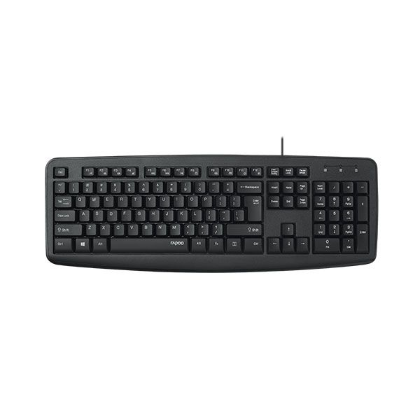 Rapoo NK2600 USB Wired Keyboard – Black